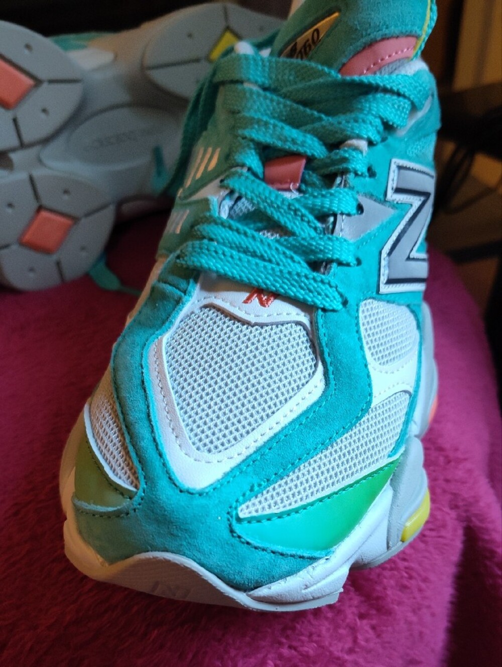 Turquoise Athletic Sneakers - Picture 8 of 10